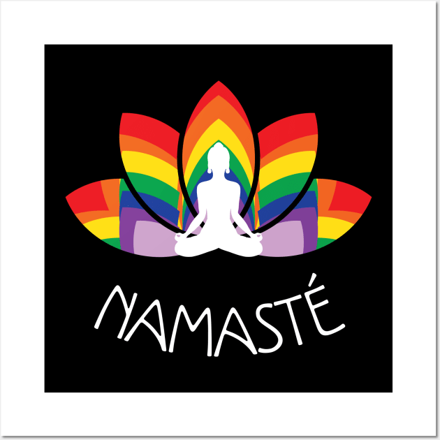 Namaste Wall Art by PeaceLoveandWeightLoss